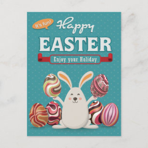 Niedlich Ostern Postkarte