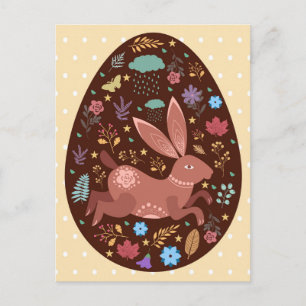 Niedlich Ostern Postkarte