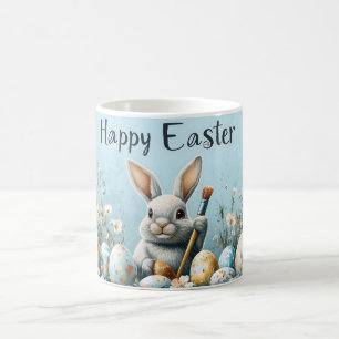 Niedlich Ostern Sonnenanbeter: Springtime Art Kaffeetasse