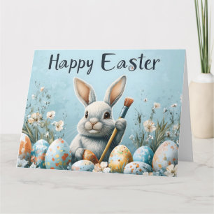Niedlich Ostern Sonnenanbeter: Springtime Art Karte