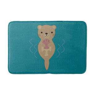 Niedlich Otter Badematte