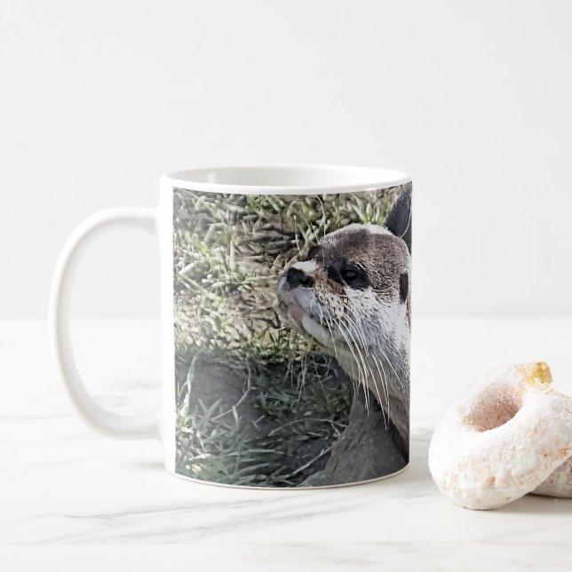 NIEDLICH OTTER KAFFEETASSE (Mit Donut)