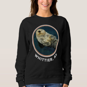 Niedlich Otter Whittier Ak Coast Resident Fischer Sweatshirt