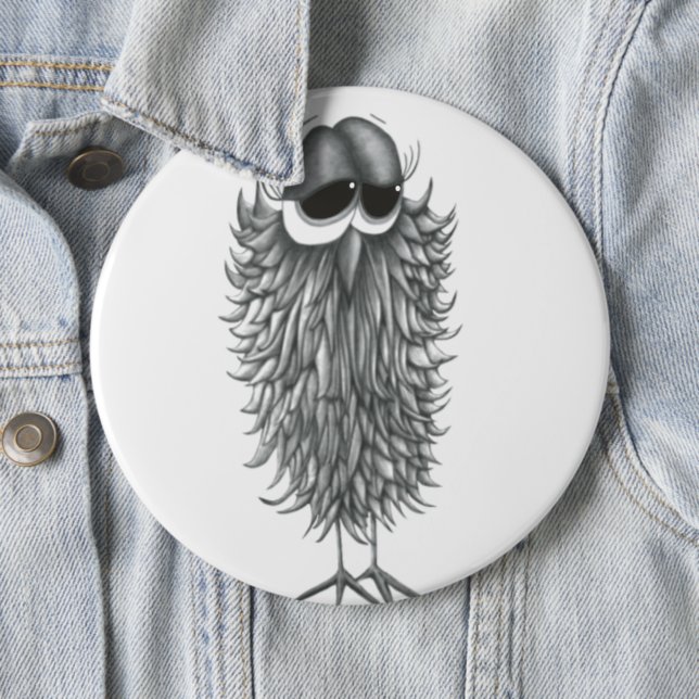 Niedlich Owl Ester Button (Beispiel)