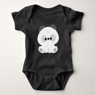 Niedlich Panda Baby Strampler