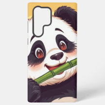 Niedlich Panda Bamboo Case - Spielvoll Samsung Cov