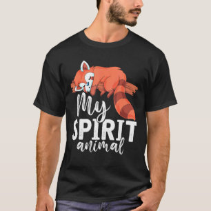 Niedlich Panda Bear Animal Red Panda T-Shirt