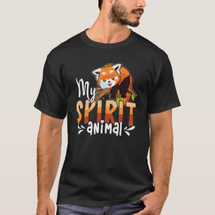 Niedlich Panda Bear Animal Red Panda T-Shirt