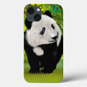 Niedlich Panda Bear Cub Kawaii Tiergeschenk iPhone 13 Hülle