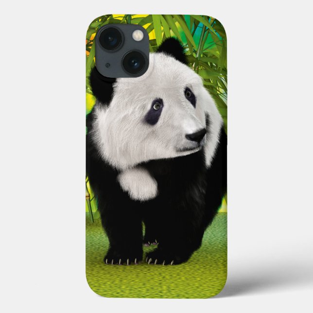 Niedlich Panda Bear Cub Kawaii Tiergeschenk Case-Mate iPhone Hülle (Rückseite)