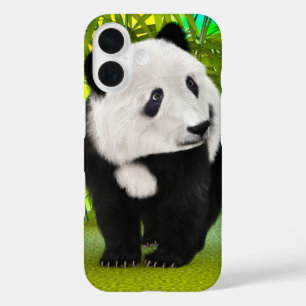 Niedlich Panda Bear Kawaii Animal Lover Perfektes  iPhone 16 Hülle