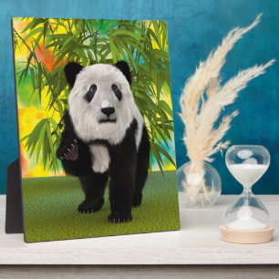 Niedlich Panda Bear Kawaii Animal Lover Perfektes Fotoplatte