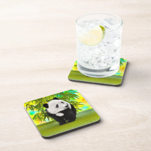 Niedlich Panda Bear Kawaii Animal Lover Perfektes  Getränkeuntersetzer