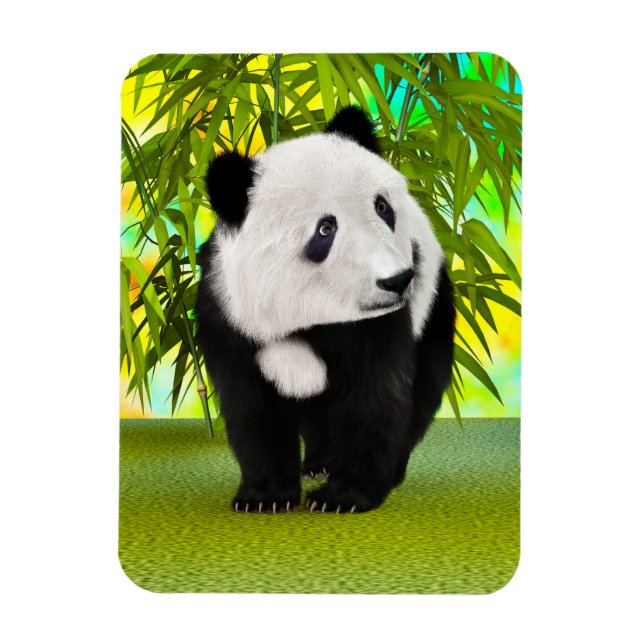 Niedlich Panda Bear Kawaii Animal Lover Perfektes  Magnet (Vertikal)