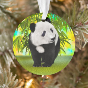 Niedlich Panda Bear Kawaii Animal Lover Perfektes Ornament