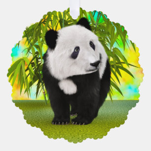 Niedlich Panda Bear Kawaii Animal Lover Perfektes Ornament Karte