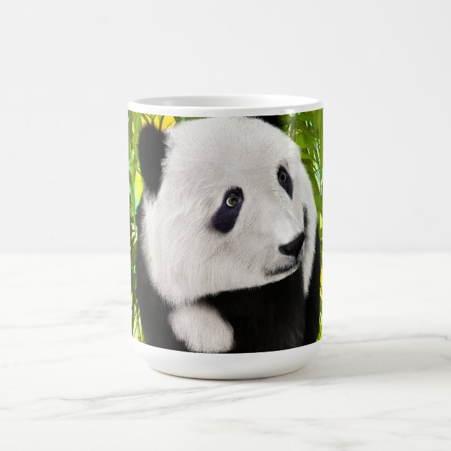 Niedlich Panda Bear Kawaii Animal Lover Perfektes  Verwandlungstasse (Zentrum)