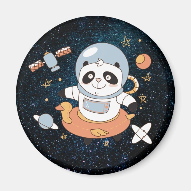 Niedlich Panda Bear Magnet (Vorne)