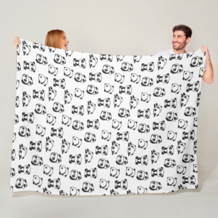 Niedlich Panda Bears Muster Fleece Blanket