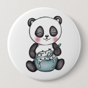Niedlich Panda Button