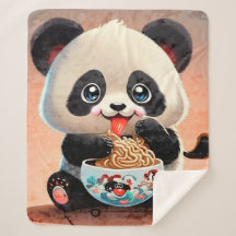 Niedlich Panda-Essen Ramen
