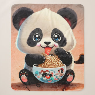 Niedlich Panda-Essen Ramen Sherpadecke