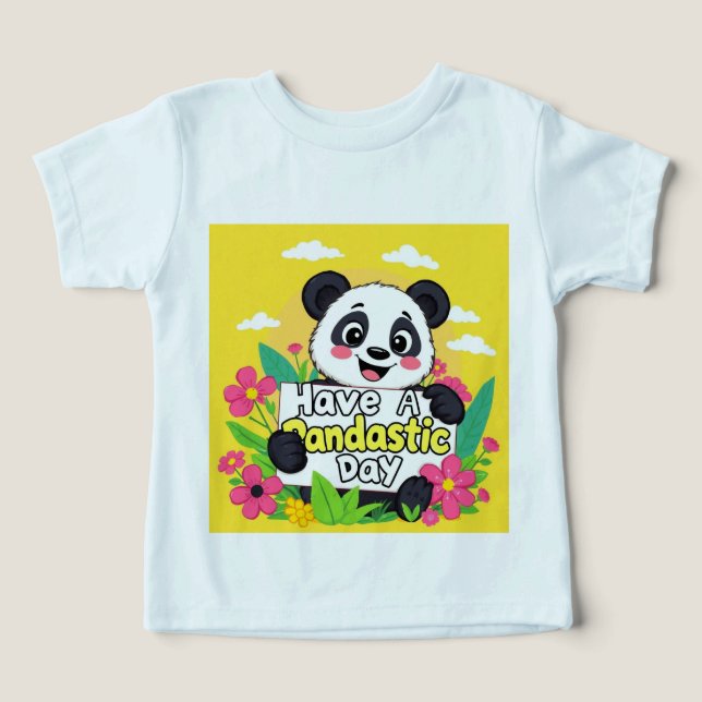Niedlich Panda "Habe einen Pandastic Day" (Design Vorderseite)
