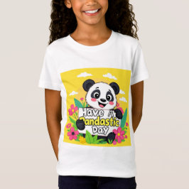 Niedlich Panda "Habe einen Pandastic Day" T-Shirt