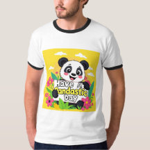 Niedlich Panda "Habe einen Pandastic Day"