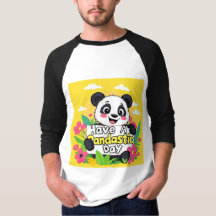 Niedlich Panda "Habe einen Pandastic Day"