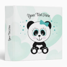 Niedlich Panda (Minze grün)