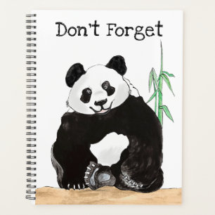 Niedlich Panda Planer