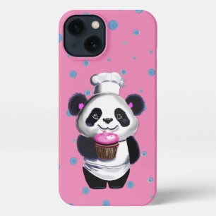 Niedlich Panda Polka Dot iPhone 13 Hülle