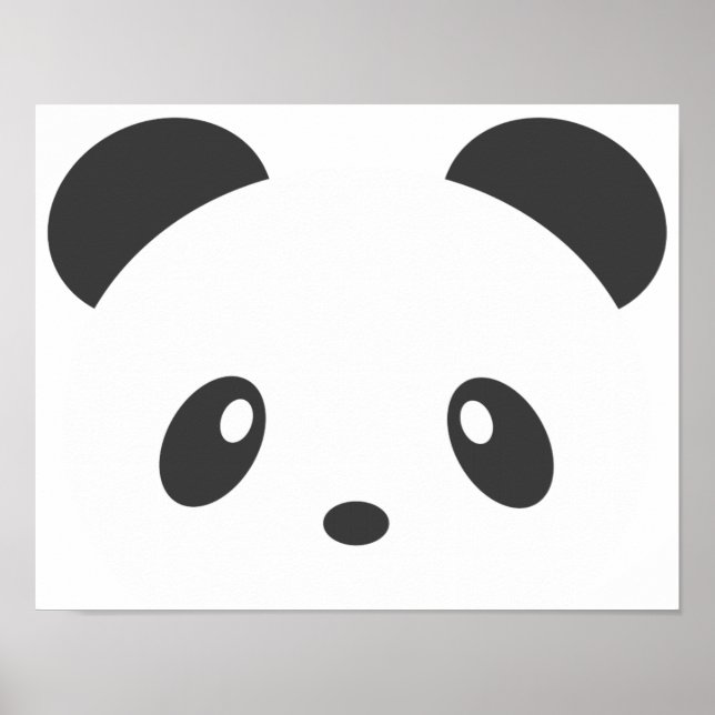Niedlich Panda Poster (Vorne)