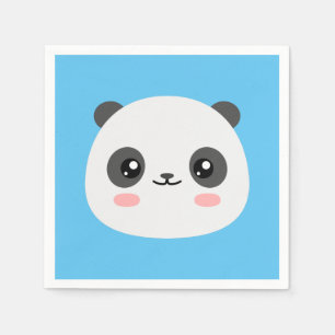 Niedlich Panda Serviette
