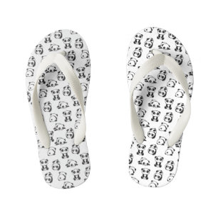 Niedlich Pandas Pattern Kinderbadesandalen