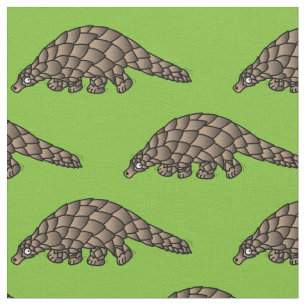Niedlich Pangolins Kinder Cartoon Stoff