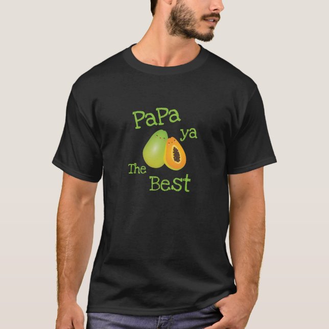 Niedlich Papa Ya Der schönste Obstladen zum Vater T-Shirt (Vorderseite)