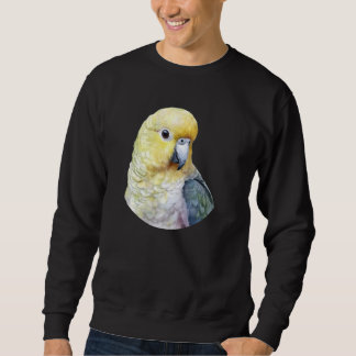 Niedlich Parakeet Budgie Tropical Bird Mama Vater Sweatshirt