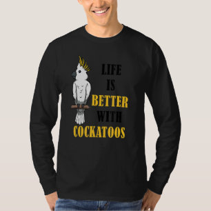 Niedlich Parakeet Cockatiel Cockatoo T-Shirt
