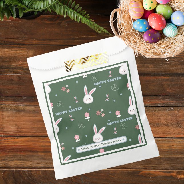 Niedlich Paste Grün Ostersonne Bläschen Geschenktütchen (Von Creator hochgeladen)