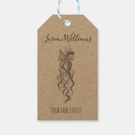 Niedlich Pastel Bride Wavy Friseur Friseur Salon B Geschenkanhänger