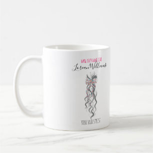 Niedlich Pastel Bride Wavy Friseur Friseur Salon B Kaffeetasse