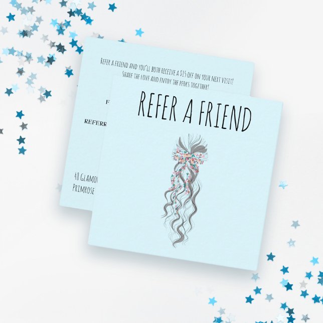 Niedlich Pastel Bride Wavy Friseur Friseur Salon B Terminkarte (Von Creator hochgeladen)