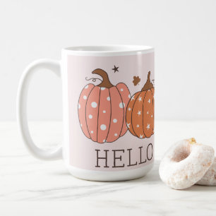 Niedlich Pastel Hello Pumpkin Kaffeetasse