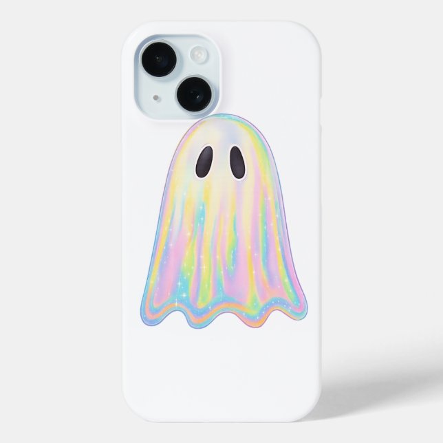 Niedlich Pastel Rainbow Ghost | Ästhetische Spooki Case-Mate iPhone Hülle (Rückseite)