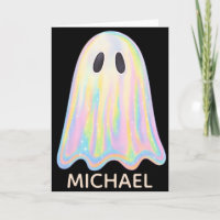 Niedlich Pastel Rainbow Ghost | Ästhetische Spooki