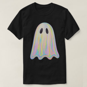 Niedlich Pastel Rainbow Ghost Ästhetische Spooki T-Shirt