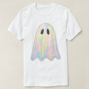 Niedlich Pastel Rainbow Ghost Ästhetische Spooki T-Shirt