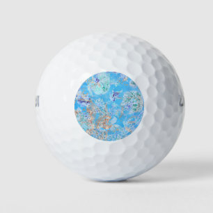 Niedlich-Pastellblume Golfball